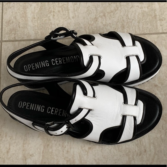 Opening Ceremony sandals, new, leather Sz 6. - Picture 4 of 5
